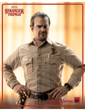 Threezero Stranger Things Jim Hopper 1/6 Scale