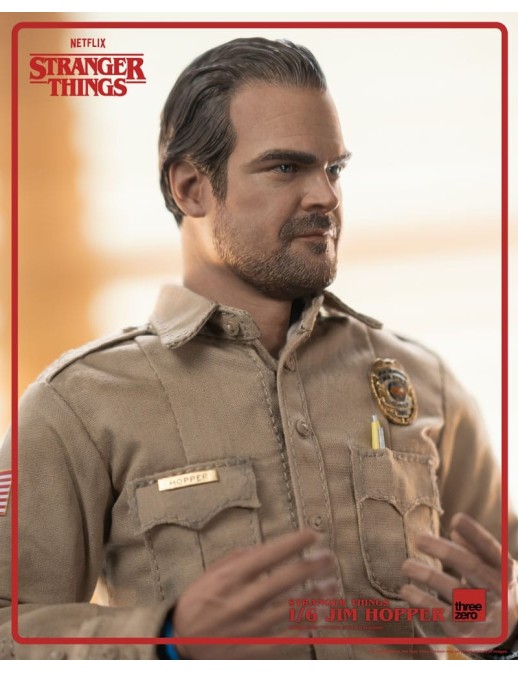Threezero Stranger Things Jim Hopper 1/6 Scale