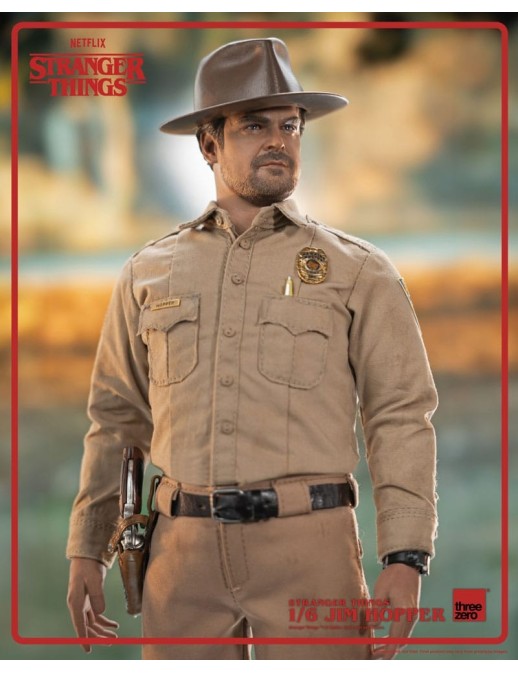 Threezero Stranger Things Jim Hopper 1/6 Scale