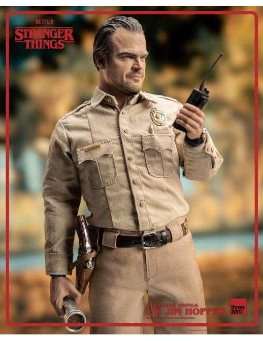 Threezero Stranger Things Jim Hopper 1/6 Scale
