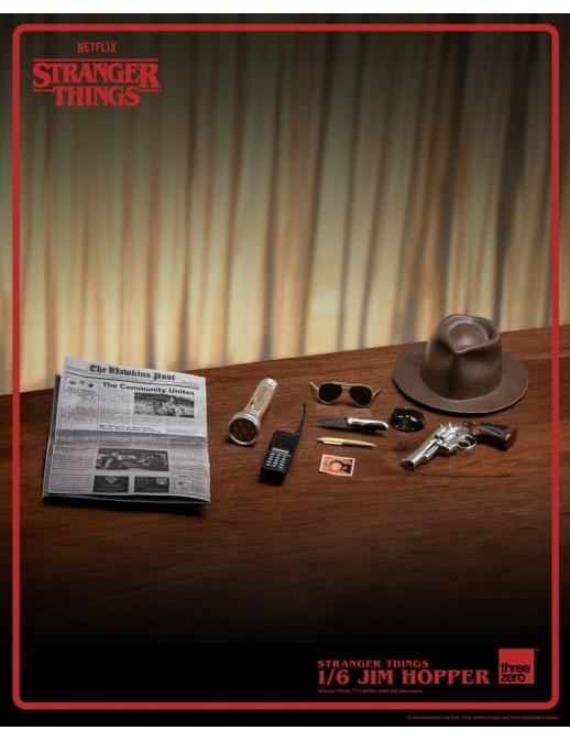 Threezero Stranger Things Jim Hopper 1/6 Scale