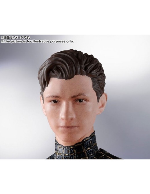 Bandai S.H. Figuarts Spider-Man No Way Home Spider-Man Black & Gold Suit Special Set