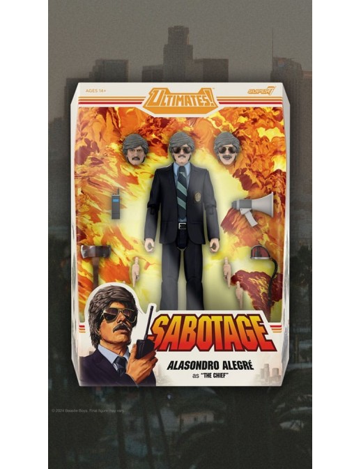 Super7 Ultimates Action Figure Beastie Boys Alasondro Alegre as "The Chief"