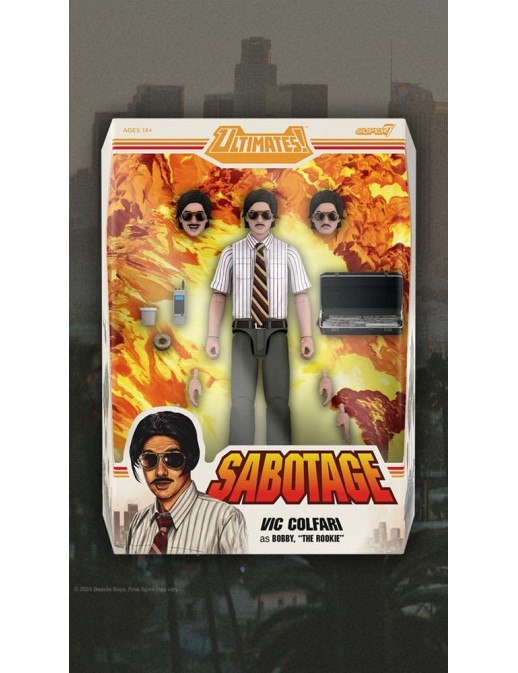 Super7 Ultimates Action Figure Beastie Boys Vic Colfari as Bobby "The Rookie"