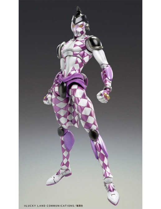 Medicos Super Action Statue JoJo's Bizarre Adventure Golden Wind Purple Haze
