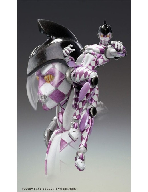 Medicos Super Action Statue JoJo's Bizarre Adventure Golden Wind Purple Haze