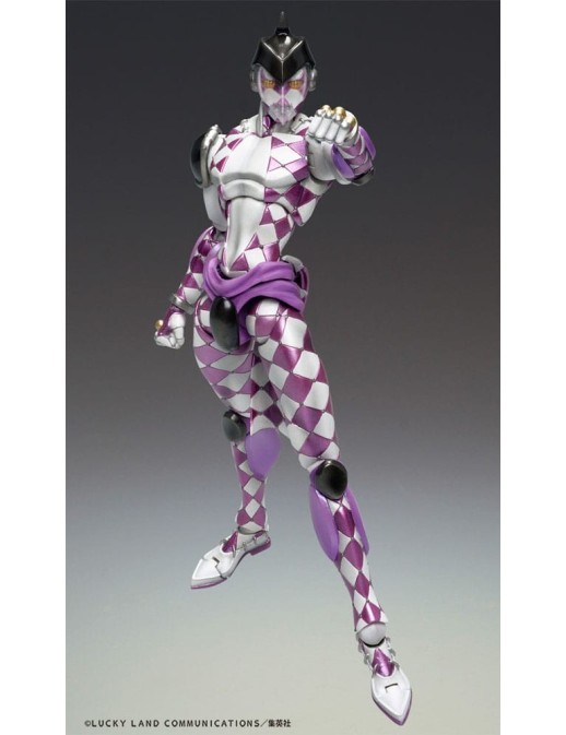Medicos Super Action Statue JoJo's Bizarre Adventure Golden Wind Purple Haze