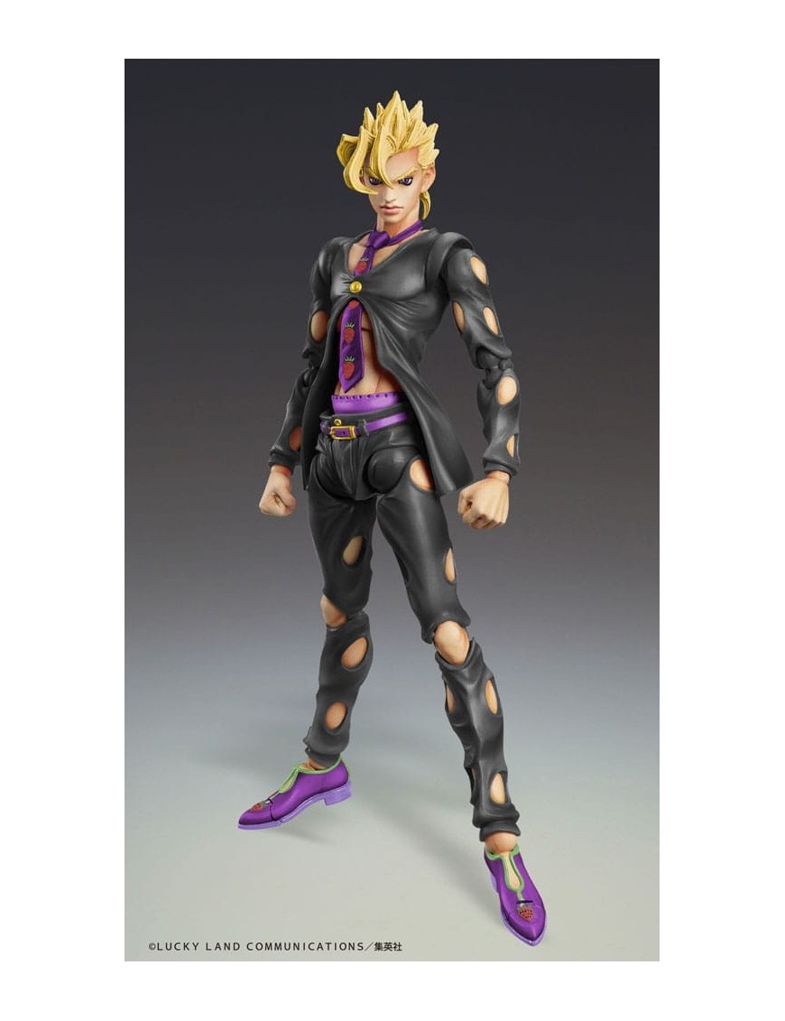 Medicos Super Action Statue JoJo's Bizarre Adventure Golden Wind Pannacotta Fugo Black Version Medicos Super Action Statue JoJo's Bizarre Adventure Golden Wind Pannacotta Fugo Black Version
