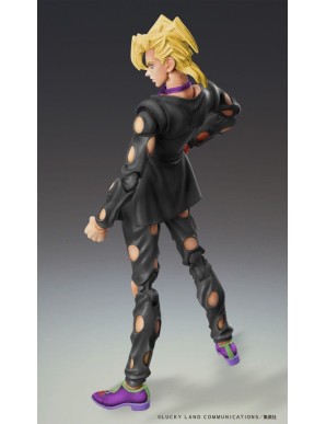 Medicos Super Action Statue JoJo's Bizarre Adventure Golden Wind Pannacotta Fugo Black Version