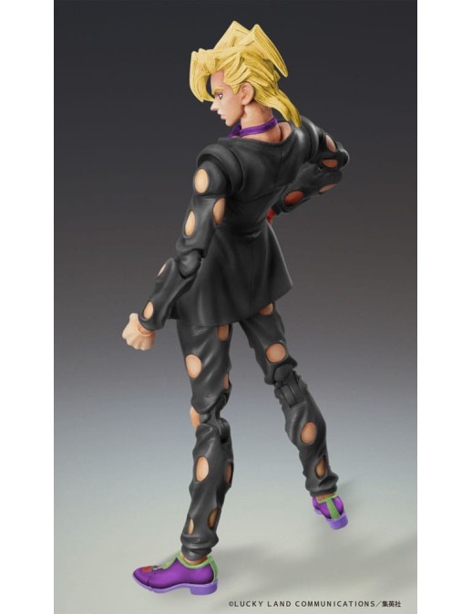 Medicos Super Action Statue JoJo's Bizarre Adventure Golden Wind Pannacotta Fugo Black Version