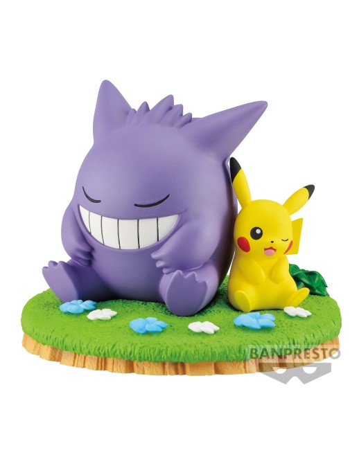 Banpresto Pokémon Relax Time Gengar & Pikachu
