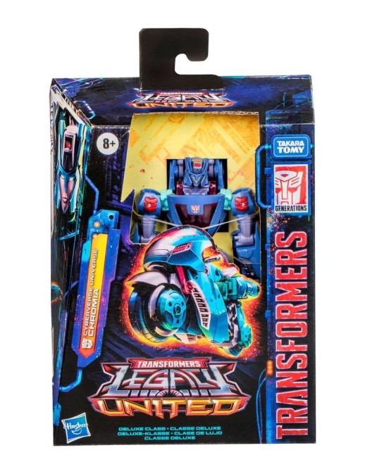Hasbro Transformers Generations Legacy United Deluxe Cyberverse Universe Chromia