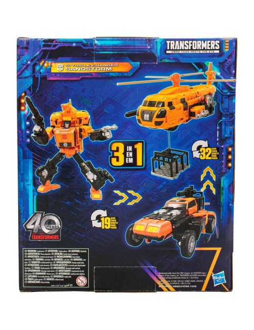 Hasbro Transformers Generations Legacy United Leader G1 Triple Changer Sandstorm