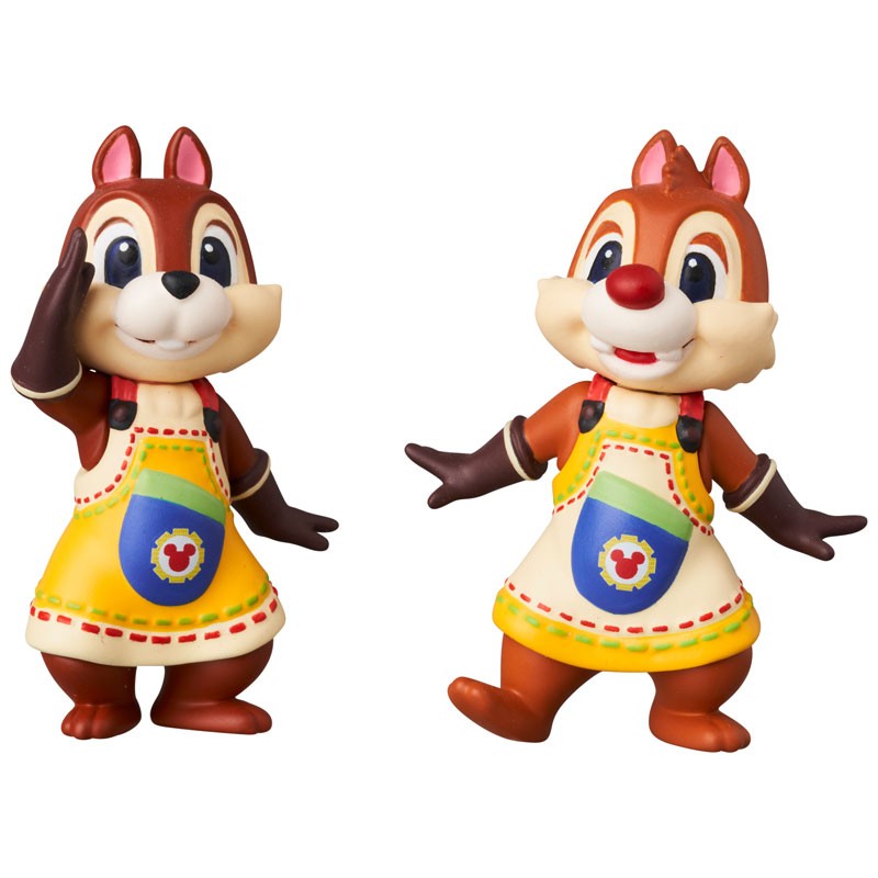 MEDICOM TOY ULTRA DETAIL MINI FIGURES KINGDOM HEARTS II CHIP & DALE