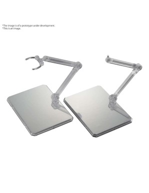 Bandai Gundam Action Base 7 Clear Mirror Stickers Set