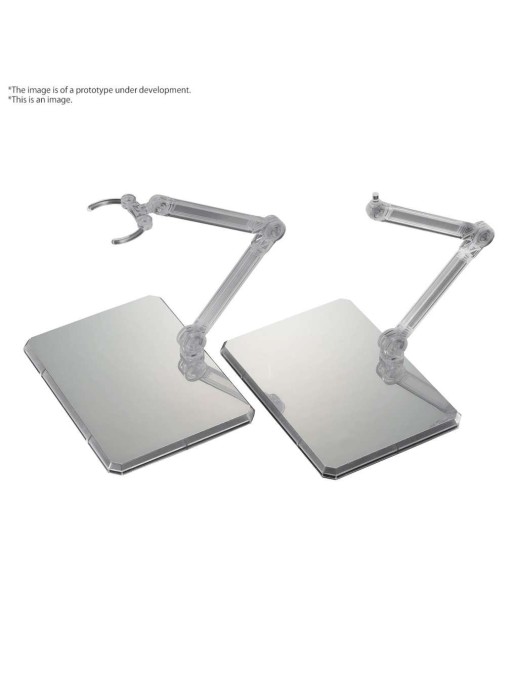 Bandai Gundam Action Base 7 Clear Mirror Stickers Set