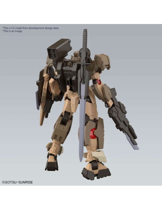 Bandai High Grade HGGBM 1/144 Mobile Suit Gundam GNT-0000SDV Gundam 00 Command Qant Desert Type