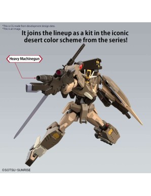 Bandai High Grade HGGBM 1/144 Mobile Suit Gundam GNT-0000SDV Gundam 00 Command Qant Desert Type