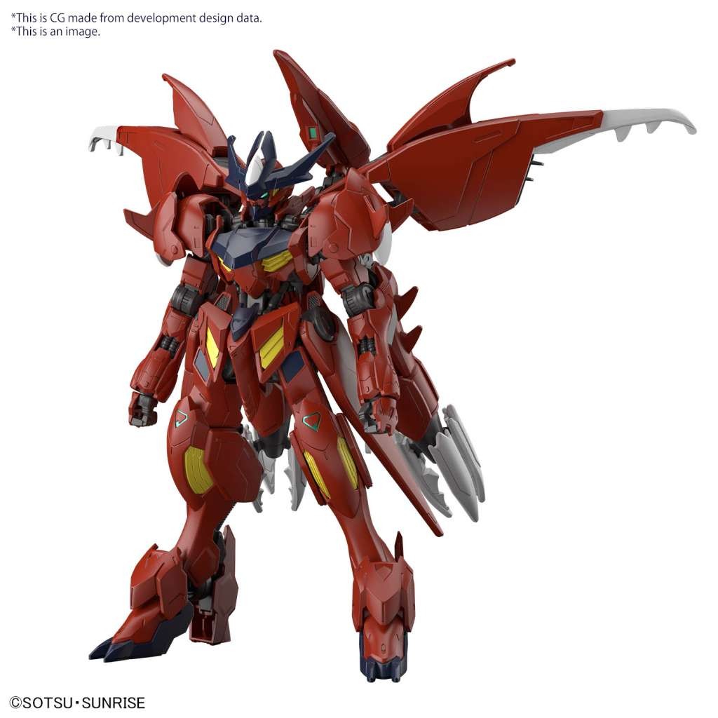 BANDAI HIGH GRADE HGGBM 1/144 MOBILE SUIT GUNDAM ASW-G-08A GUNDAM AMAZING BARBATOS LUPUS