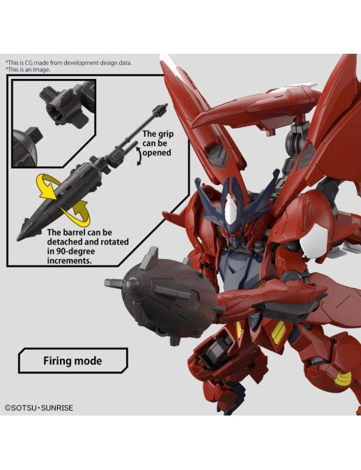 Bandai High Grade HGGBM 1/144 Mobile Suit Gundam Amazing Barbatos Lupus