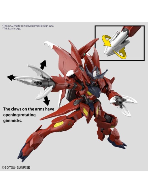 Bandai High Grade HGGBM 1/144 Mobile Suit Gundam Amazing Barbatos Lupus