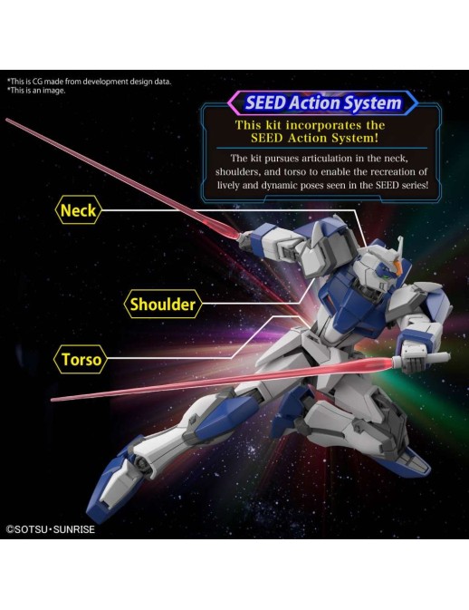 Bandai High Grade HGCE 1/144 Mobile Suit Gundam ZGMF-1027M Duel Blitz Gundam