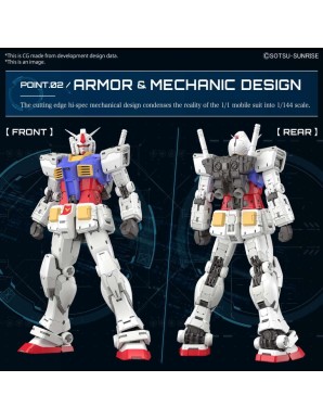Bandai Real Grade RG 1/144 Mobile Suit Gundam RX-78-2 Gundam 2.0 Version