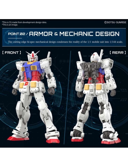 Bandai Real Grade RG 1/144 Mobile Suit Gundam RX-78-2 Gundam 2.0 Version