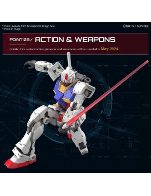 Bandai Real Grade RG 1/144 Mobile Suit Gundam RX-78-2 Gundam 2.0 Version