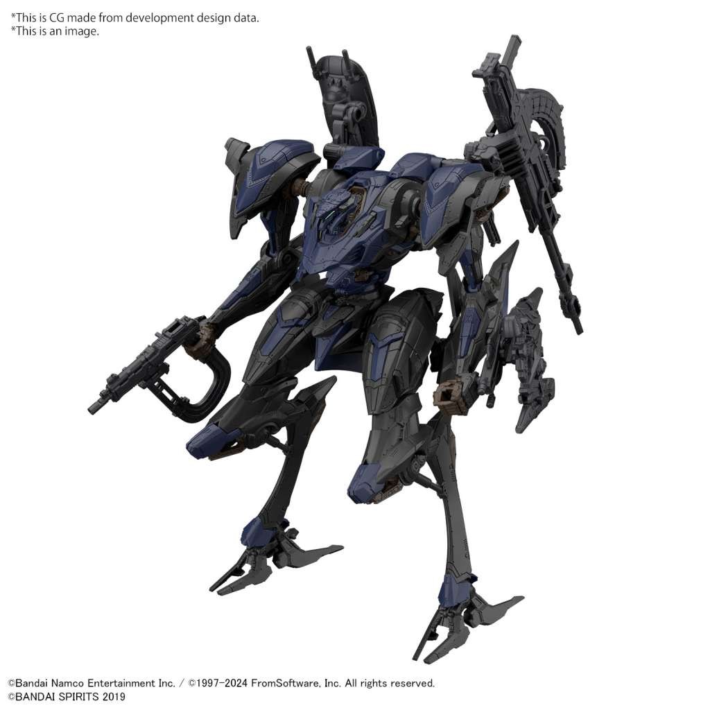 BANDAI 30 MINUTES MISSIONS ARMORED CORE VI FIRES OF RUBICON SCHNEIDER NACHTREIHER/40E STEEL HAZE