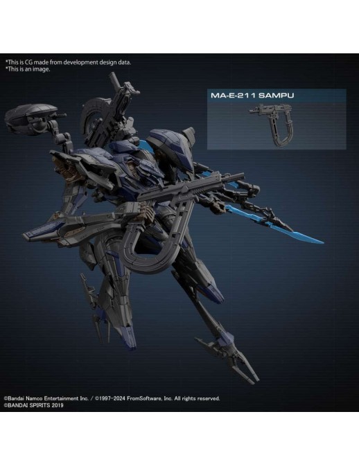 Bandai 30 Minutes Missions Armored Core VI Fires of Rubicon Schneider Nachtreiher/40E Steel Haze