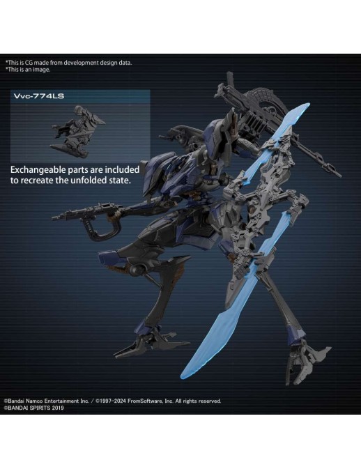 Bandai 30 Minutes Missions Armored Core VI Fires of Rubicon Schneider Nachtreiher/40E Steel Haze