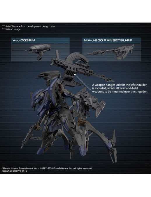 Bandai 30 Minutes Missions Armored Core VI Fires of Rubicon Schneider Nachtreiher/40E Steel Haze