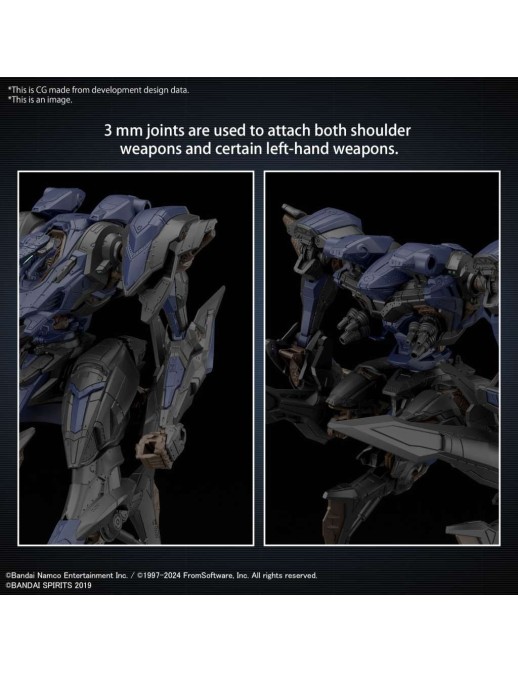 Bandai 30 Minutes Missions Armored Core VI Fires of Rubicon Schneider Nachtreiher/40E Steel Haze