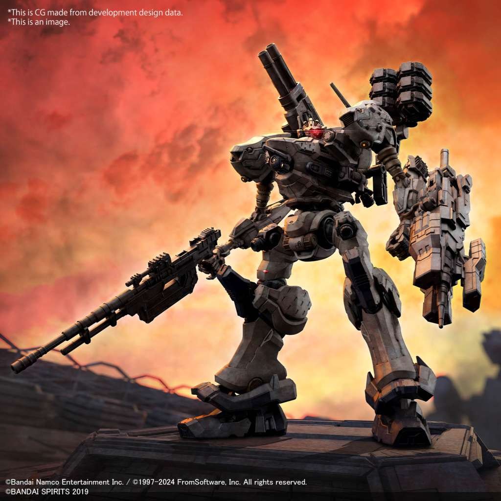 BANDAI 30 MINUTES MISSIONS ARMORED CORE VI FIRES OF RUBICON RAD CC-2000 ORBITER NIGHTFALL