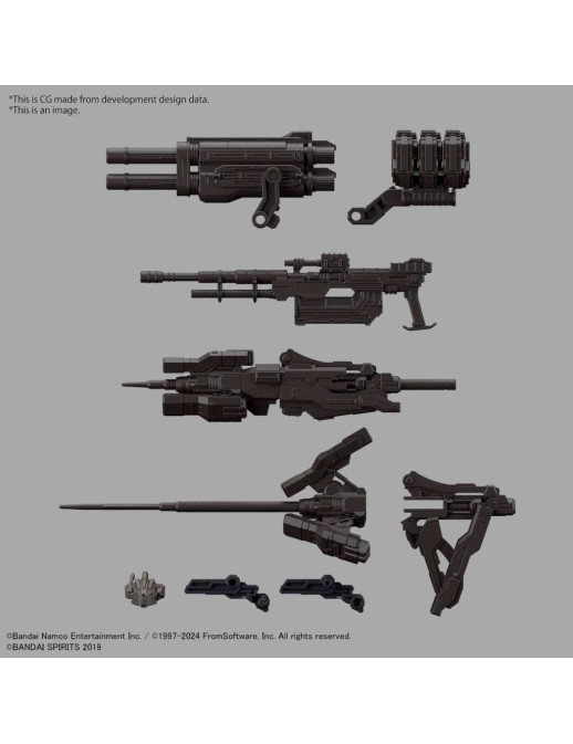 Bandai 30 Minutes Missions Armored Core VI Fires of Rubicon RaD CC-2000 Orbiter Nightfall