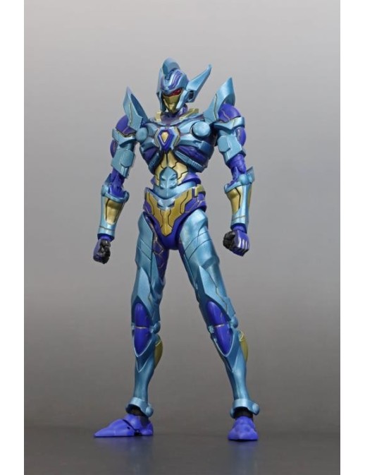 Evolution Toy Hero Action Figure SSSS.Dynazenon Gridknight Rising Blue Version