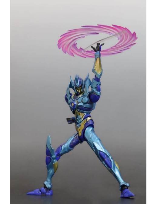Evolution Toy Hero Action Figure SSSS.Dynazenon Gridknight Rising Blue Version