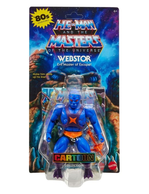 Mattel Masters of the Universe Webstor Evil Master of Escape! Cartoon Collection