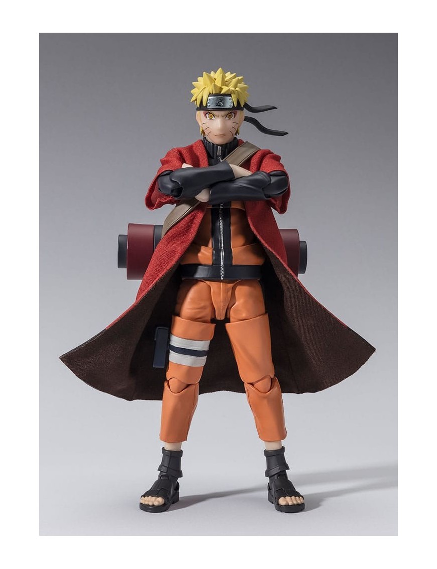 Bandai S.H. Figuarts Naruto Shippuden Naruto Uzumaki Sage Mode The Savior of Konoha Who Inherits the Will of His Master Bandai S.H. Figuarts Naruto Shippuden Naruto Uzumaki Sage Mode The Savior of Konoha Who Inherits the Will of His Master