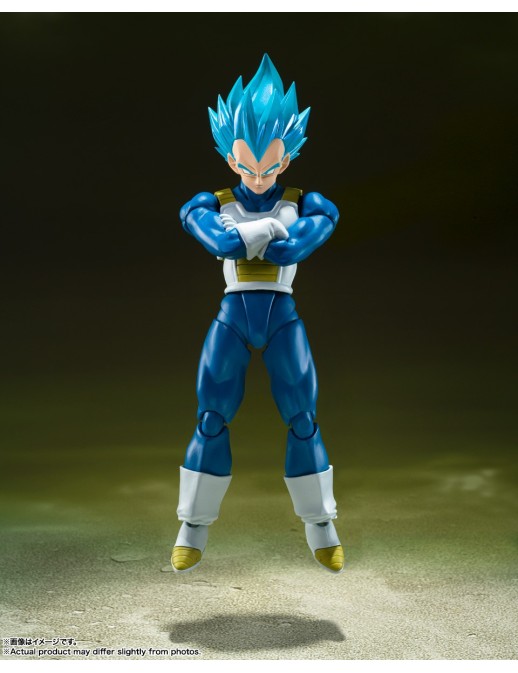 Bandai S.H. Figuarts Dragon Ball Super Vegeta Super Saiyan God Super Saiyan The Pride of Saiyans