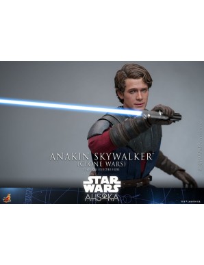 Hot Toys Television Masterpiece Star Wars Ahsoka Anakin Skywalker Clone Wars 1/6 Scale Collectible Figure