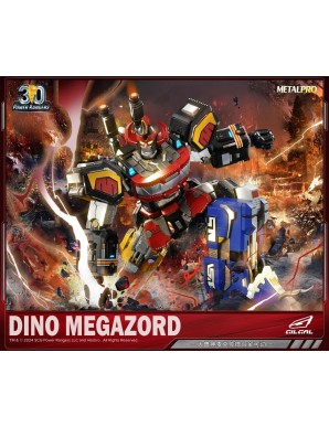 Gilgal Toys Metal Pro Mighty Morphin Power Rangers Dino Megazord