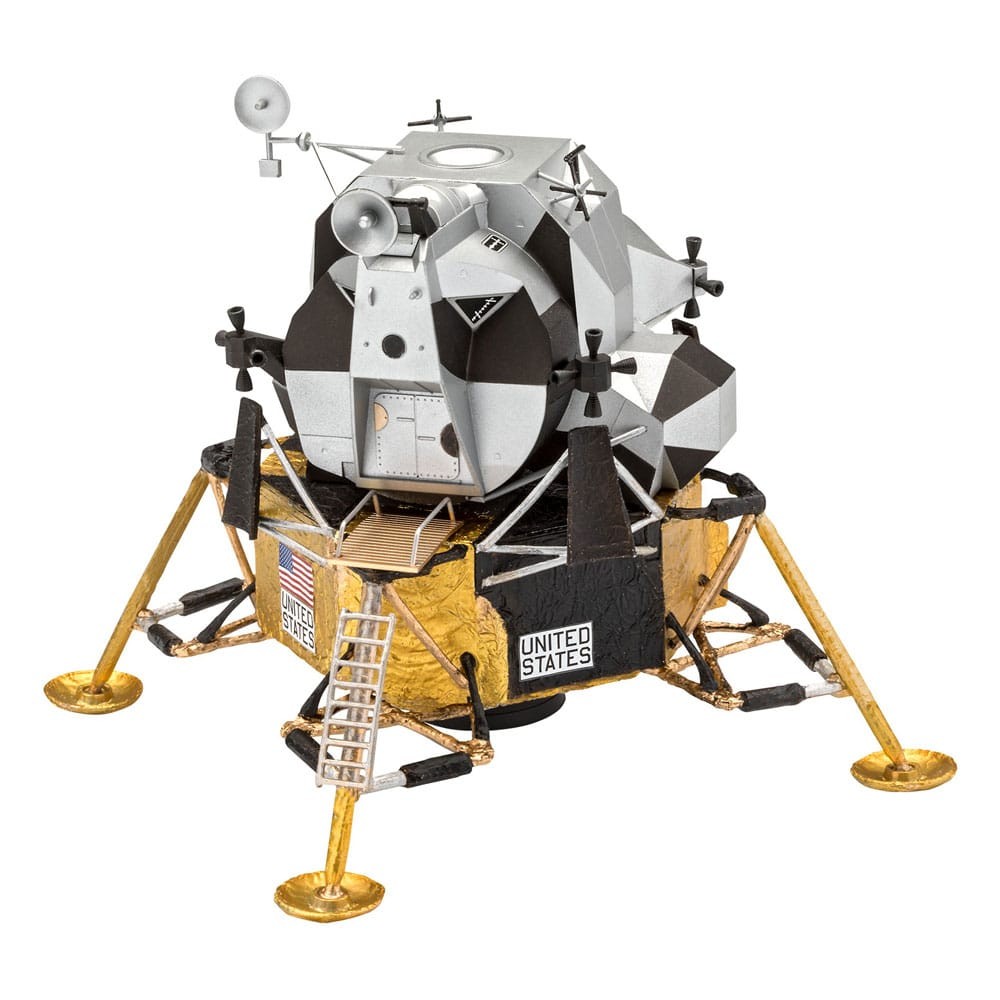 REVELL NASA APOLLO 11 LUNAR MODULE EAGLE MODEL KIT GIFT SET 1/48 SCALE