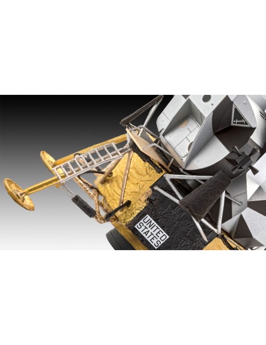 Revell NASA Apollo 11 Lunar Module Eagle Model Kit Gift Set 1/48 Scale