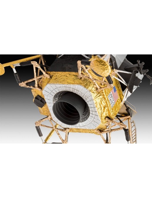 Revell NASA Apollo 11 Lunar Module Eagle Model Kit Gift Set 1/48 Scale