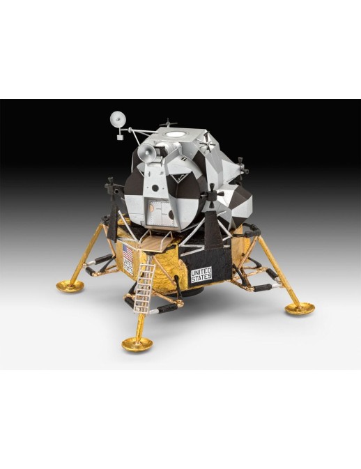 Revell NASA Apollo 11 Lunar Module Eagle Model Kit Gift Set 1/48 Scale