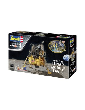Revell NASA Apollo 11 Lunar Module Eagle Model Kit Gift Set 1/48 Scale