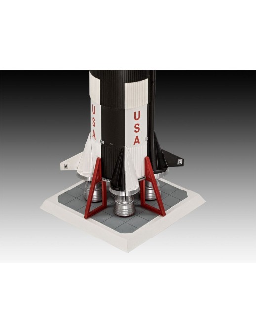 Revell NASA Apollo 11 Saturn V Rocket Model Kit Gift Set 1/96 Scale