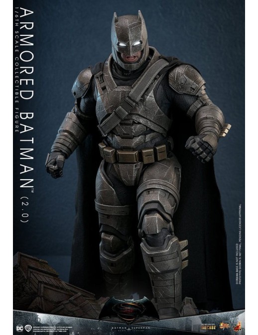 Hot Toys Movie Masterpiece Batman v Superman Dawn of Justice Armored Batman 2.0 1/6 Scale Collectible Figure